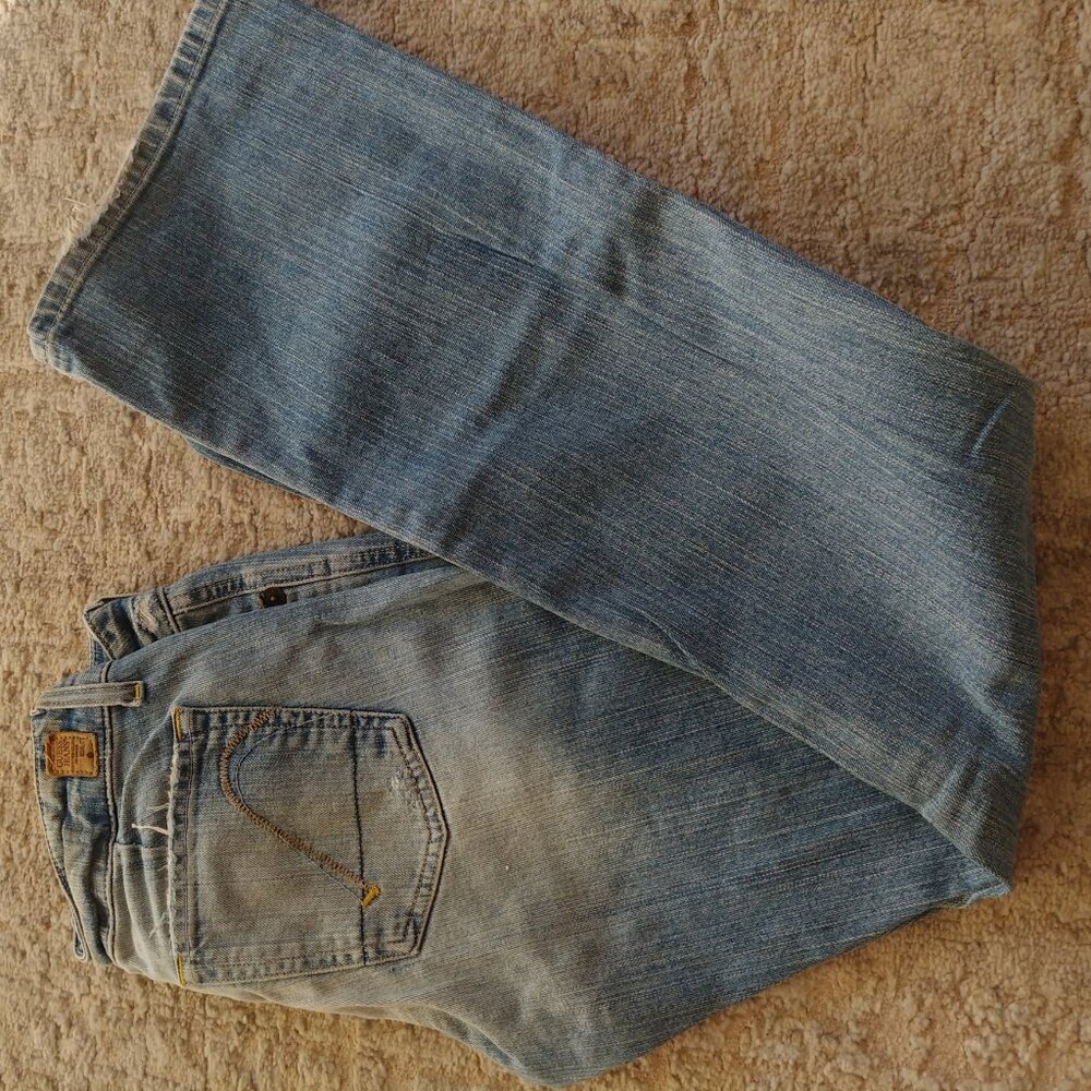 VINTAGE Y2K Guess jeans low-rise flared size 27 - Picture 10 of 16
